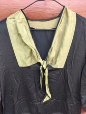 Early 1900S SILK Dress As-Is Vintage Antique Victorian Era 20s FRAGILE beauty  picture