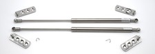 1955~1957 Chevy Sedan Delivery Liftgate Gas Strut Supports (Stainless) picture
