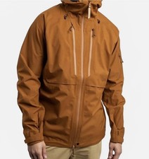 Fjallraven Keb Eco Shell Jacket-Men's Size M Brown $500 picture