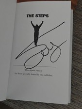 Sylvester Stallone SIGNED Book Memoir The Steps AUTOGRAPHED Hardcover SHIPS NOW picture