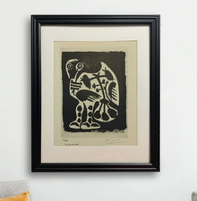 Pablo Picasso Hand-Signed Original Print With COA and +$3,500 USD Appraisal picture