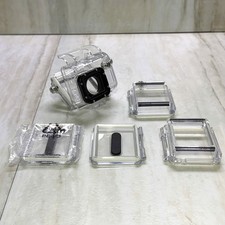 GoPro Hero 3 / Hero 4 Waterproof Housing Case Lot with 4 Replacement Backdoors picture