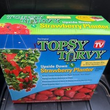 Topsy Turvy Upside Down Strawberry Planter Vertical Hanging Garden TT091112 picture