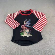 Vintage Y2K Hot Topic Fine Fairy Shirt Womens Small Black Emo Goth The Brat Amy picture