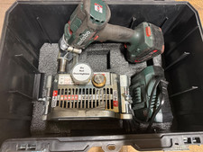 FLEXCO FSK BELT SKIVER FSK2M  W/Metabo Drill & Charger  Nice picture