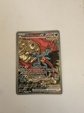 Pokemon Prismatic Evolutions Roaring Moon EX Special Illustration Card 162/131 picture