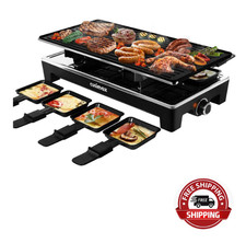 Control de temperatura ajustable de la mesa de parrilla eléctrica portátil NUEVO picture