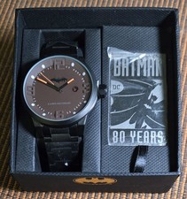 Mondaine Batman 80th Anniversary Collection Watch Limited Edition New With Box picture