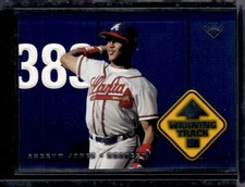 1997 Leaf #4 Andruw Jones Warning Track #/3500 picture