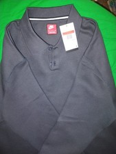 NWT$130 Nike Tech Fleece Reimagined Polo Men's Large Anthracite Gray FZ7570-060 picture