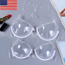 New Transparent Clear Push Up Bra Strap Invisible Bras Women Underwire 3/4 Cup picture
