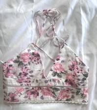 NWT Zara floral print top sz S picture
