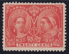 Canada 59 - Queen Victoria Jubilee - MNH - XF picture