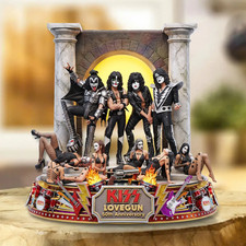 KISS Lovegun 50th Anniversary Custom Shape Acrylic Plaque picture