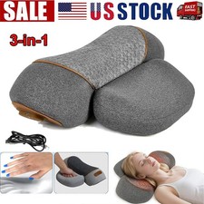 3 in 1 Home Pro traction Massager Orthopedic Cervical Neck Thera Pillow Heat New picture
