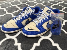 Nike Dunk Low Jackie Robinson 75th Anniversary Men’s 10.5 Royal Blue [NO BOX] picture