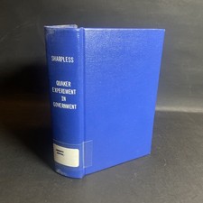 1902 A Quaker Experiment in Government 1682-1783 - Isaac Sharpless / VAN picture