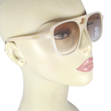 ROXY Translucent Nude Aviator Plastic Sunglasses Brown Lenses RS3011OP-103 picture