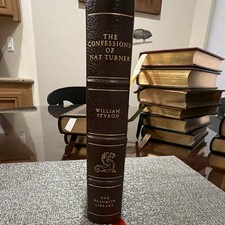 William Styron The Confessions of Nat Turner Franklin Library Leather Bound HC picture