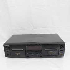Sony TC-WE475 Vintage Dual Cassette Deck Serviced With Belts Dolby HX Working picture