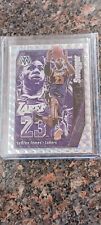 2019-20 Panini Mosaic LEBRON JAMES Swagger Silver Prizm SSP Rare Insert LAKERS picture