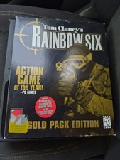 Tom Clancy's Rainbow Six: Gold Pack Edition PC Game Big Box, Factory Sealed New picture