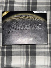 Srixon Z-Star Diamond Tour Golf Balls White, High Compression, 12-Pack picture