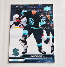 Upper Deck 2023-24 Series 2 Vince Dunn Deluxe Seattle Kraken #403 /250 picture