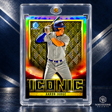 Aaron Judge Bowman Chrome Refractor SSP Rare Investment Card Yankees MVP Mint picture
