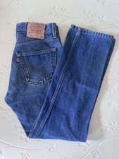 Levis 501xx Denim Jeans Pants Medium Wash Fits 32x30 (Tag 32x33) Made in Mexico picture