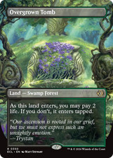 Overgrown Tomb (REGULAR) x1 - MTG Lorwyn Eclipsed ECL #350 picture