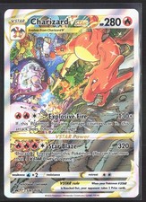 2022 Pokémon TCG SWSH Black Star Promos Charizard SWSH262 Foil MP Light Crease picture