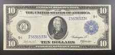 1914 $10 Minneapolis Federal Reserve Note Fr#936 picture