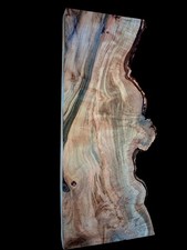 XL MIND BLOWING SPALTED BIRDSEYE MAPLE  BURL Wood Slab, Turning wood EPOXY WOOD  picture