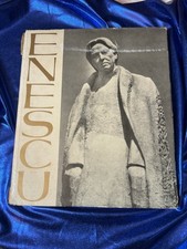 RARE 1961 Biography of Romanian composer George ENESCU illustrated paperback picture