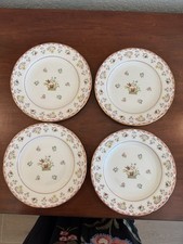 Set of 4 Wedgwood Bianca Williamsburg Salad Plates 8 1/4” Mint picture