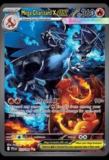 Mega Charizard X ex 125/094 Me02: Phantasmal Flames Holo picture