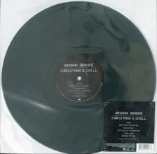 ARIANA GRANDE - Christmas And Chill Green Vinyl 🆕 picture