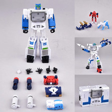 White Transformation SD01B SD-01B 11cm K.O Newage H21 SG Soundwave Toys Figure picture