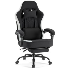 DUMOS Ergonomic Gaming Chair with Footrest, Video Game Chairs picture