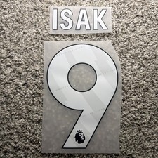 2025/2026 Liverpool Alexander Isak 9 White Player Size Nameset Name Number Set picture