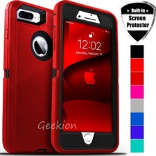 For iPhone 6 7 8 Plus SE 2020 Shockproof Rugged Case Cover + Screen Protector picture