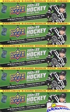 (5) 2021/22 UD Series 2 Hockey Factory Set Box-1,030 Cards-15 YOUNG GUN RCS++ picture