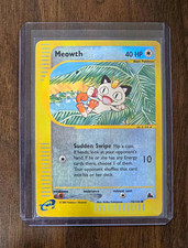 [MP] Meowth 78/144 Skyridge Reverse Holo English 2003 picture