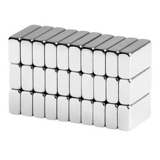 1/2 x 1/4 x 1/8 Inch Small Neodymium Rare Earth Bar Magnets N42 (30 Pack) picture