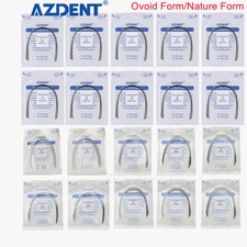 Dental Orthodontics Heat Thermal Activated Niti Arch Wire Ovoid/Nature AZDENT  picture