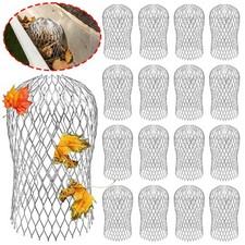 3-18Packs Expandable Gutter Downspout Guards Aluminium Filter Strainer Screen picture