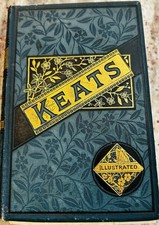 John Keats Poetical Works Illustrated Routledge c1880 Victorian Gilt Cloth picture
