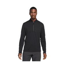 Nike Golf Victory Men's Dri-FIT 1/2 Zip Top DJ5474 010 Black Various Sizes NWT picture