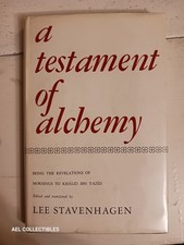 TESTAMENT OF ALCHEMY - Lee Stavenhagen - 1974 Occult Extremely Rare Ed ON SALE picture